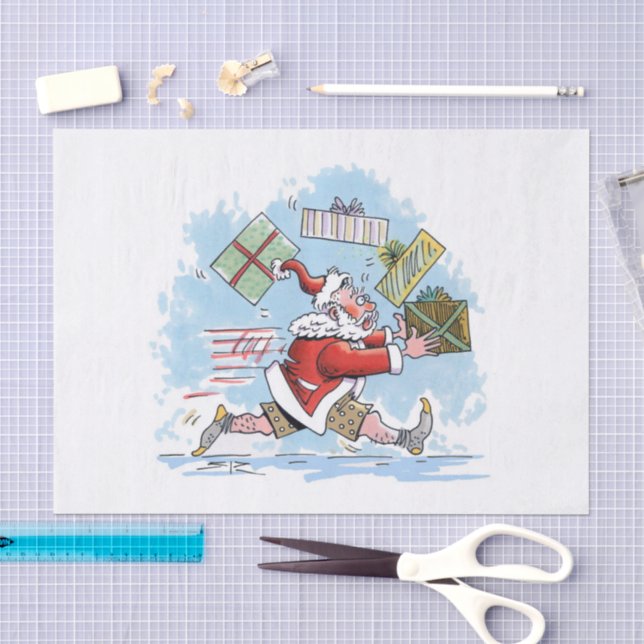 De Seda Papais noeis Papel tecidular não preparado grande (Arte )