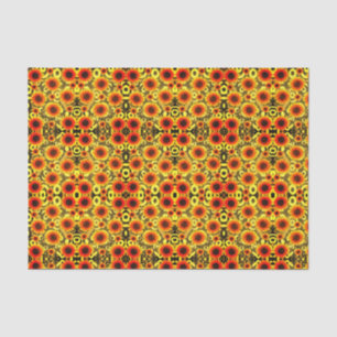 De Seda Papel absorvente, girassol