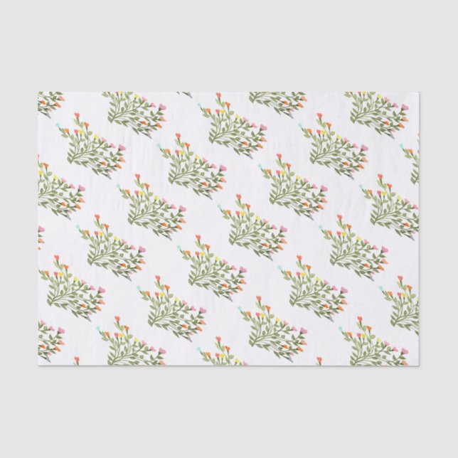 De Seda Papel bonito para tecidos cardíacos (Frente )