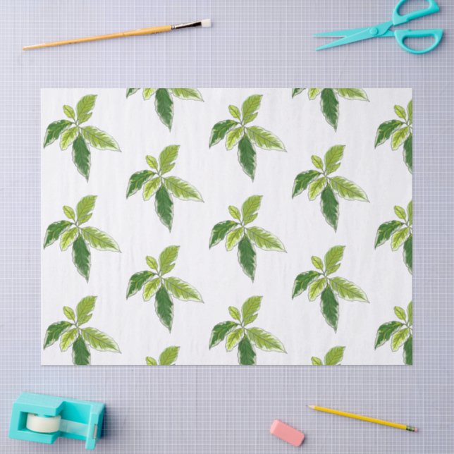 De Seda Papel Botânico Simples  (Arte )