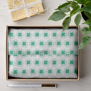 De Seda Papel branco para trevos