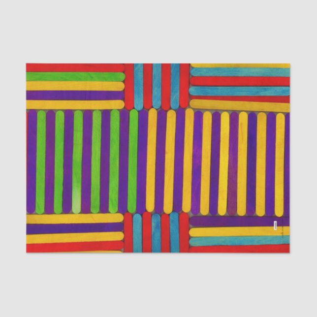 De Seda Papel Colorido (Frente )