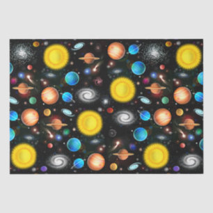 De Seda Papel Colorido Tecido Espacial Astronômico do Uni