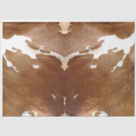 De Seda Papel Decoupage Cowhide