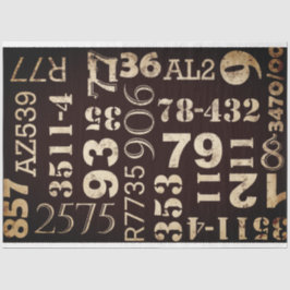 De Seda Papel Decoupage do Mobiliário Grunge