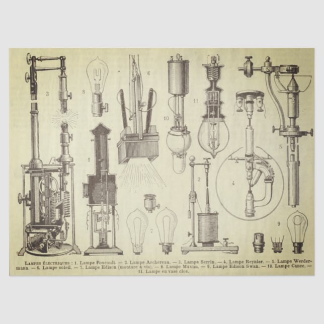 De Seda Papel Decoupage em Massa Edison (Frente )