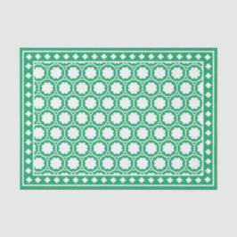 De Seda Papel Decoupage Moderno Verde Brilhante com Revest
