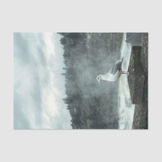 De Seda Papel Decoupage Moody Seagull