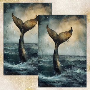 DE SEDA PAPEL DECOUPAGE PARA DESPEDIDA DA SEREIA