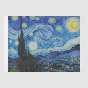 DE SEDA PAPEL DOS TECIDOS: A NOITE ESTÁRIA: VAN GOGH
