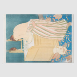 DE SEDA PAPEL DOS TECIDOS: MARY CASSATT : BANHO MULHER