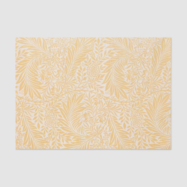 DE SEDA PAPEL DOS TECIDOS: WILLIAM MORRIS : LARKSPUR (Frente )