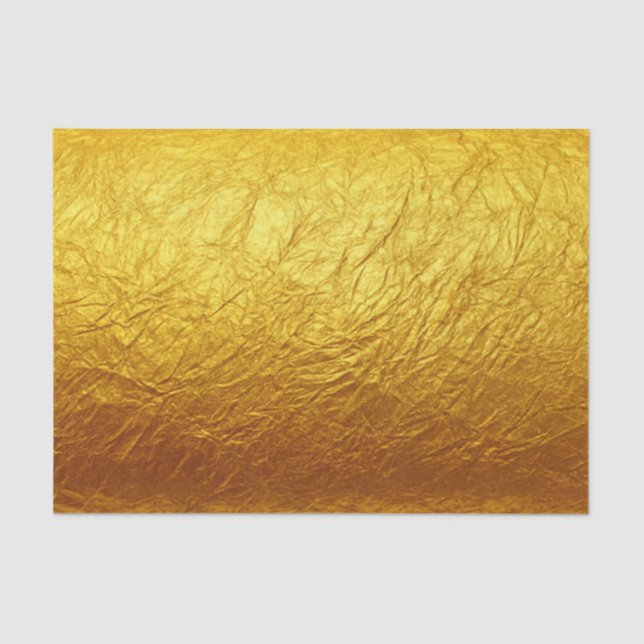 De Seda PAPEL DOURADO PURO PADRÃO + texto/foto (Frente )