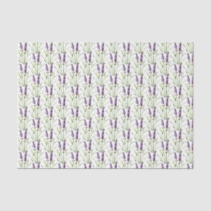De Seda Papel em Tecido para Impressão Pequena Lavanda em
