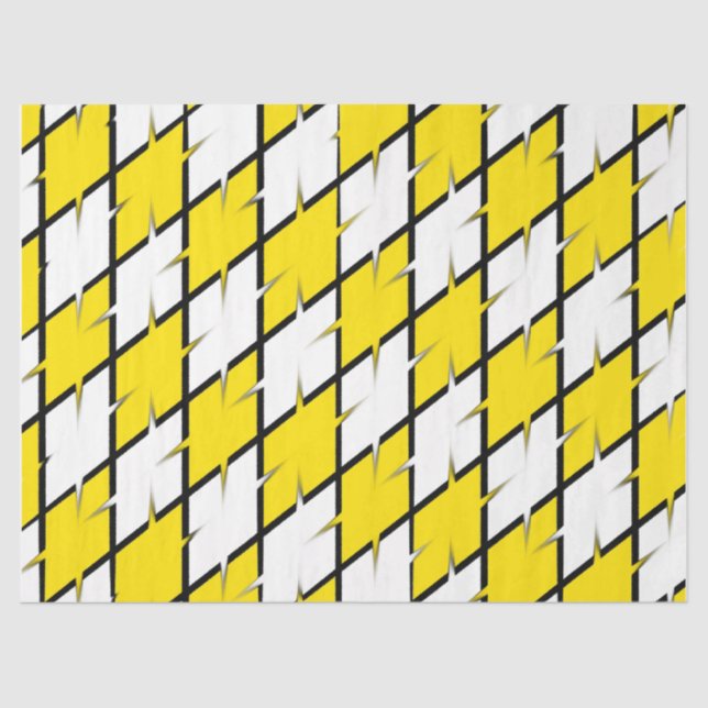 De Seda Papel Geométrico (Frente )