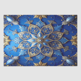 De Seda Papel Higiênico Azul Decorativo para Feriados