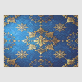 De Seda Papel Higiênico Azul Decorativo para Feriados