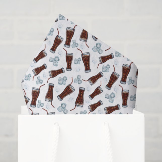 De Seda Papel Higiênico Cola (Sacola de presentes)
