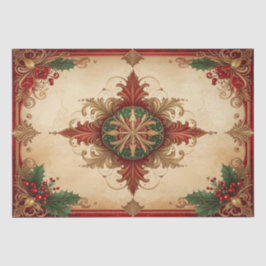 De Seda Papel Higiênico Decorativo Vermelho para Festa