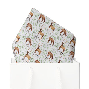 De Seda Papel Higiênico Deer