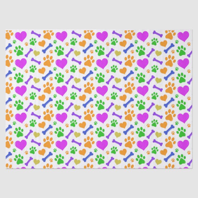 De Seda Papel Higiênico Para Os Cães (Frente )