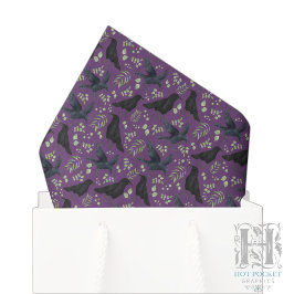 De Seda Papel Higiênico Raven Roxo