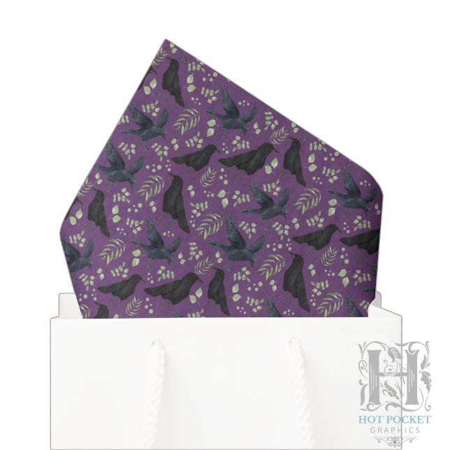 De Seda Papel Higiênico Raven Roxo (Criador carregado)