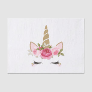 De Seda Papel Higiênico Rosa Floral Fofo Tendência Ouro Un
