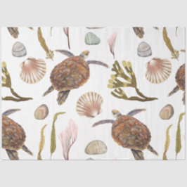 De Seda Papel Higiênico Série Vida Marinha Design 22