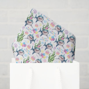 De Seda Papel Higiênico Shark