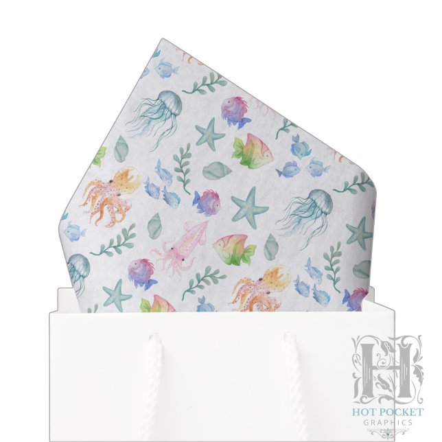 De Seda Papel Higiênico Sob o Mar (Criador carregado)