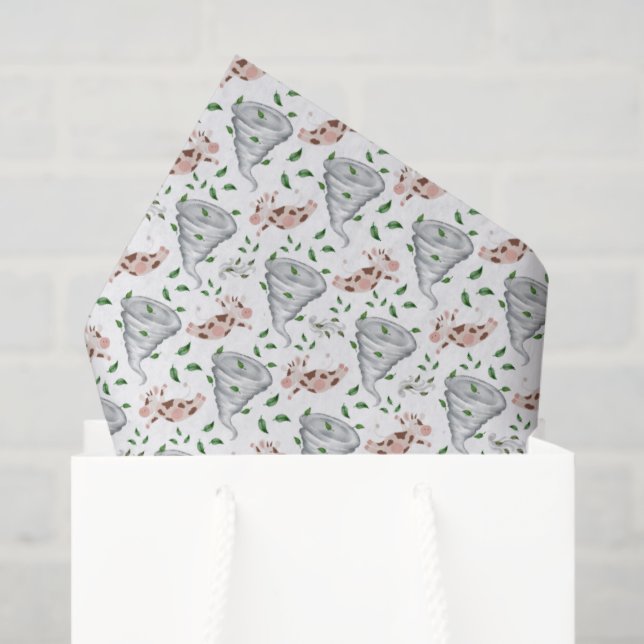 De Seda Papel Higiênico Tornado (Sacola de presentes)