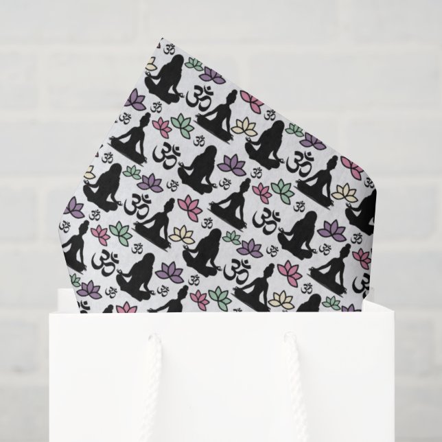De Seda Papel Higiênico Yoga (Sacola de presentes)