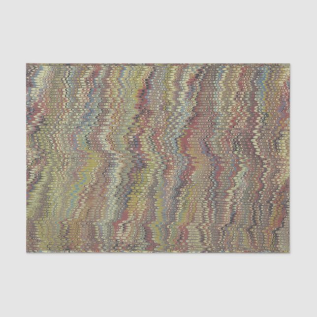 De Seda Papel Marbled (Frente )