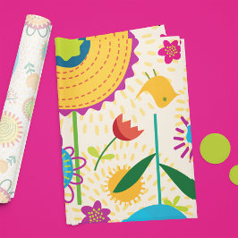 De Seda Papel no tecido da bolinhas