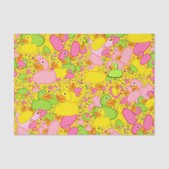 De Seda PAPEL PAPEL PAPEL TISSUE-Estilo-2-Amarelo (Frente )