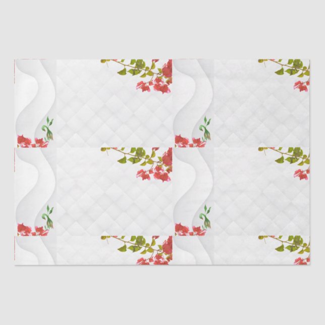 De Seda Papel para tecidos (Frente )