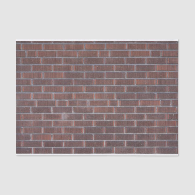 De Seda Papel para Tecidos Brick (Frente )