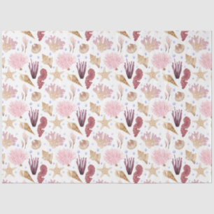 De Seda Papel para Tecidos da Série Marine Life Design 15