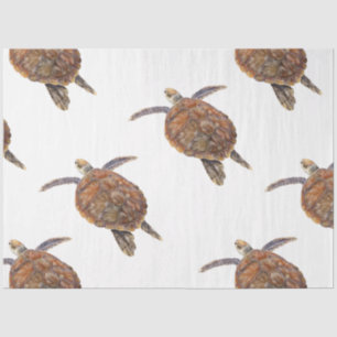 De Seda Papel para Tecidos da Série Marine Life Design 26
