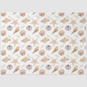 De Seda Papel para tecidos da série Marine Life Design 3