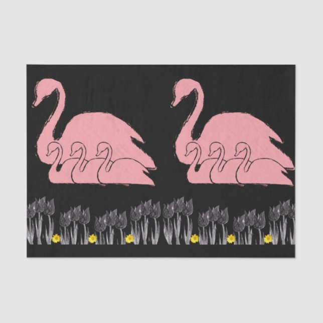 De Seda Papel para tecidos decorativos (Frente )