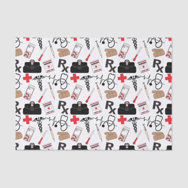 De Seda Papel para tecidos médicos (Frente )