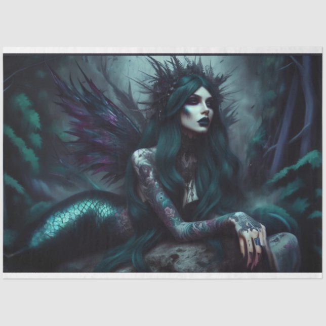 De Seda Papel para Tecidos Noturnos (Frente )