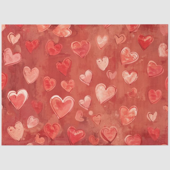 De Seda Papel para Tecidos Românticos (Frente )