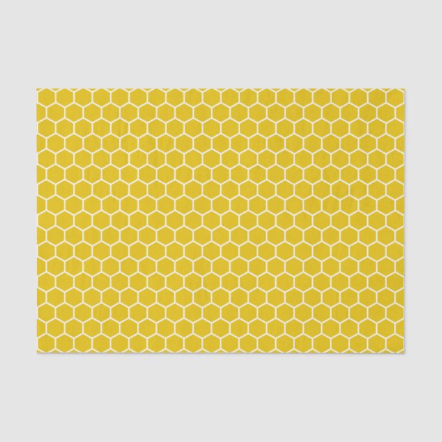 De Seda Papel Tecido Amarelo-Escuro (Frente )