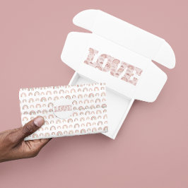 De Seda Papel Tecido Boho Arco-Íris