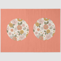 Papel Tecido Boho Wildflower