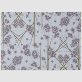 De Seda Papel Tecido Céu das Ramificações Peculiares