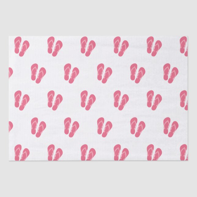 De Seda Papel Tecido Chancla (Frente )